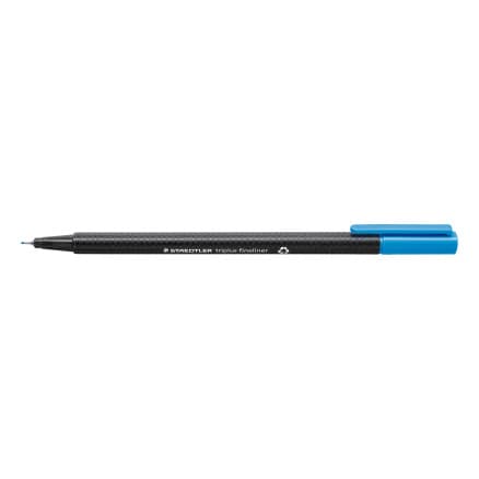 Staedtler Triplus Fineliner Tuschpenna Ljusblå 0,3mm - 1 st.