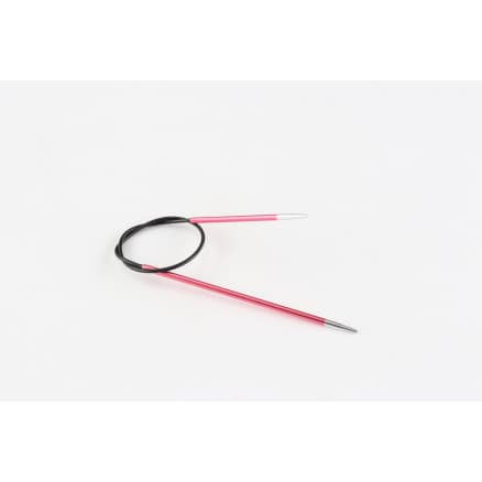KnitPro Zing Asymmestriska Rundstickor 25 cm 2,00mm