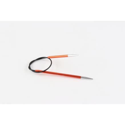 KnitPro Zing Asymmestriska Rundstickor 25 cm 2,75mm