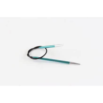 KnitPro Zing Asymmestriska Rundstickor 25 cm 3,25mm