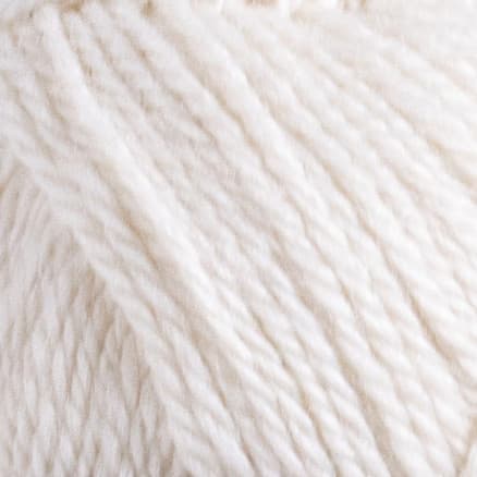 Järbo Alpaca Silk Garn 500 Vit Mjölk