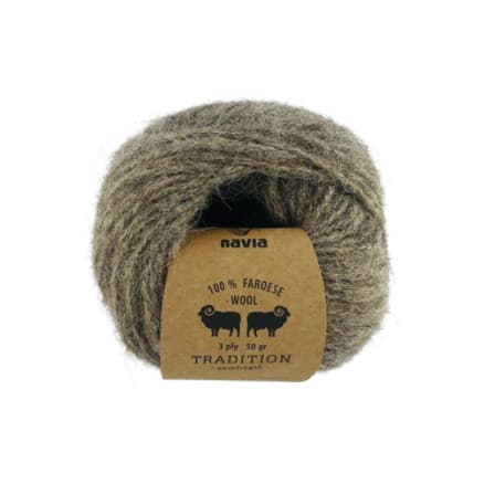 Navia Tradition Garn 903 Mellangrå