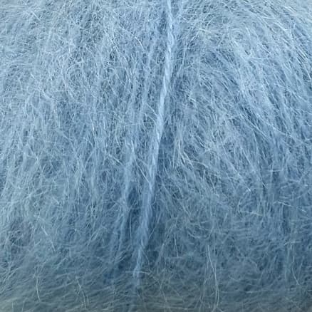 Permin Bella Mohair Garn 56 Ljus Blå