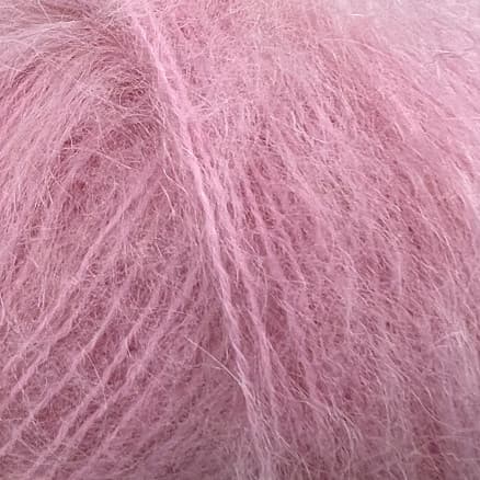 Permin Bella Mohair Garn 58 Ljus Röd
