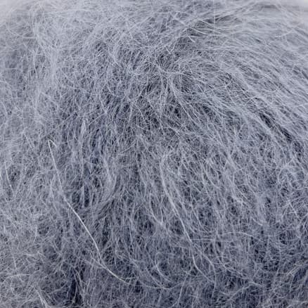 Permin Bella Mohair Garn 63 Ljusgrå