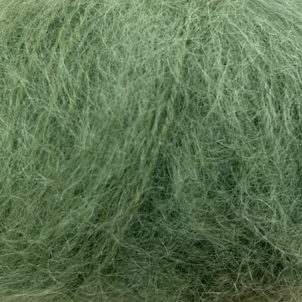 Permin Bella Mohair Garn 69 Dammgrön