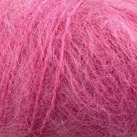 Permin Bella Mohair Garn 75 Ljusrosa
