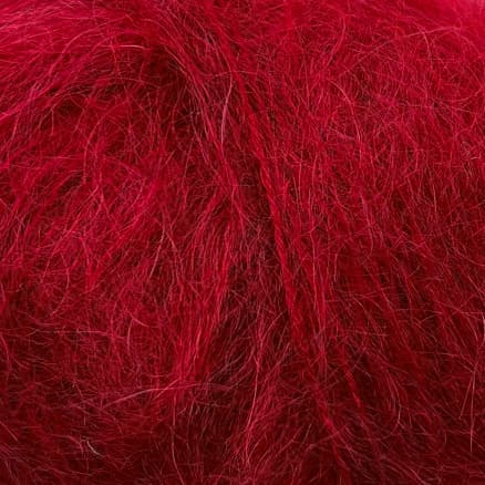 Permin Bella Mohair Garn 77 Röd