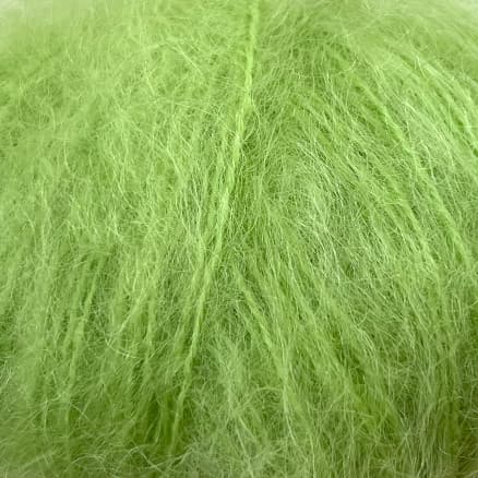 Permin Bella Mohair Garn 82 Ljusgrön