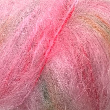Permin Bella Color Garn 77 Rosa/Rosa/Grön