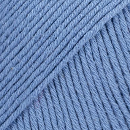 Drops Safran Garn Unicolor 06 Jeansblå