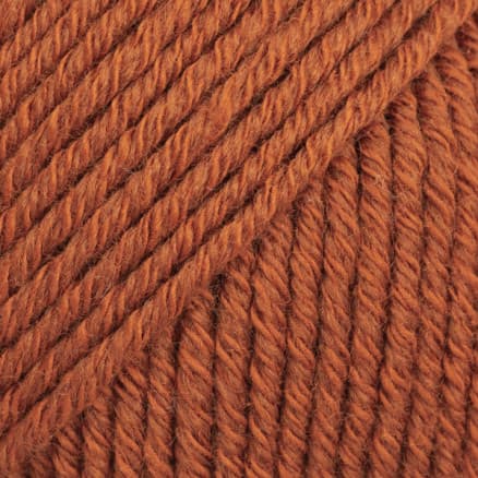 DROPS Cotton Merino Garn Unicolor 25 Rost