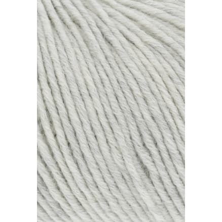 Long Yarns Merino 120 Garn 223 Ljusgrå Melange