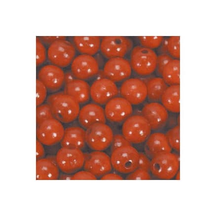 Träpärlor 22mm röd