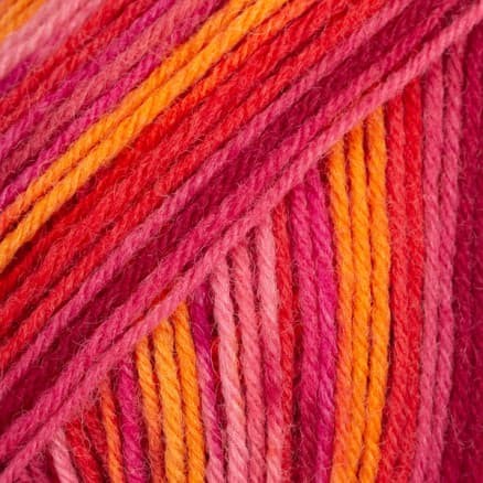 Drops Fabel Garn Print 310 Sunset