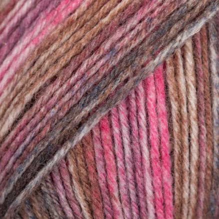 Drops Fabel Garn Long Print 655 Rosenträd