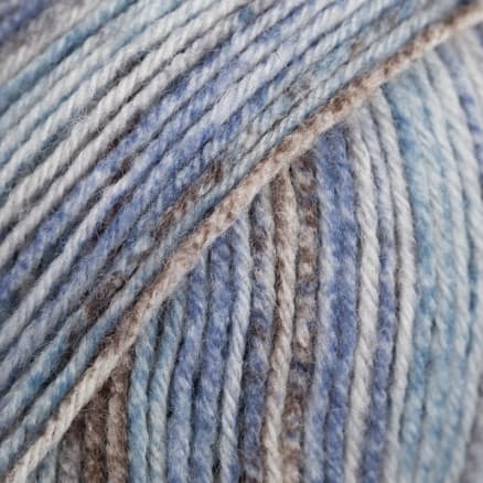Drops Fabel Garn Long Print 604 Ocean View