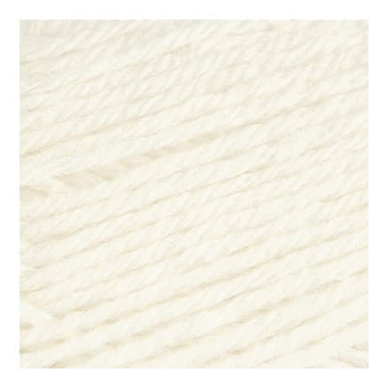 Dale Garn Baby Ull 0017 Halvbleket Hvit