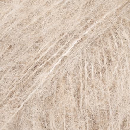 Drops Brushed Alpaca Silk Garn Unicolor 04 Ljus Beige