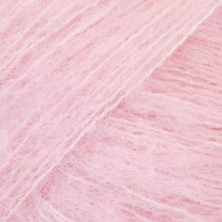Drops Brushed Alpaca Silk Garn Unicolor 12 Puder Rosa