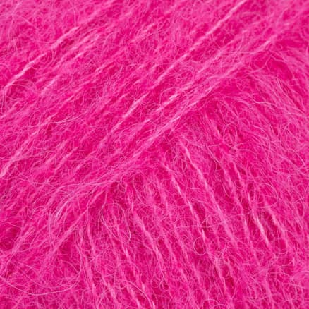 Drops Brushed Alpaca Silk Garn Unicolor 18 Cerise