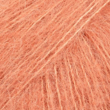 Drops Brushed Alpaca Silk Garn Unicolor 22 Ljus rost