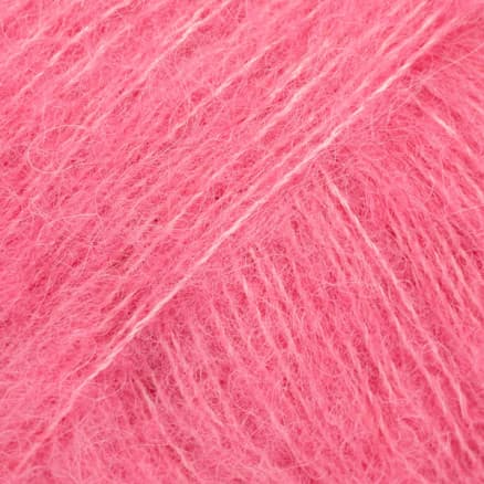 Drops Brushed Alpaca Silk Garn Unicolor 31 Kraftig rosa