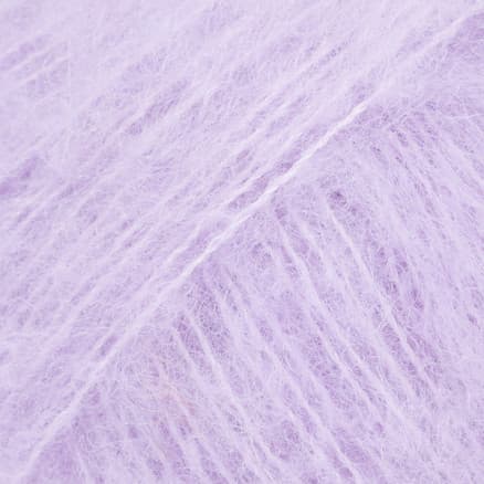 Drops Brushed Alpaca Silk Garn Unicolor 34 Söt orkidé