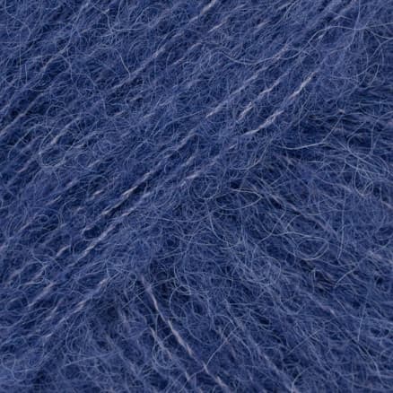 Drops Brushed Alpaca Silk Garn Unicolor 39 Marinblå