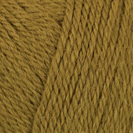 Viking Garn Alpaca Liten Storm 735 Gul Grön