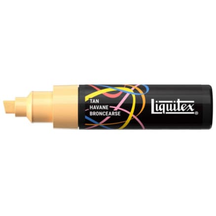 LQX-markör 8mm brun