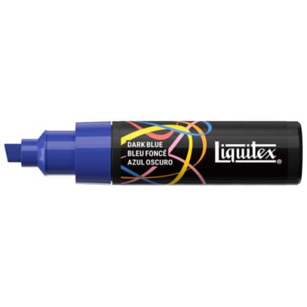 LQX Marker 8mm mörkblå