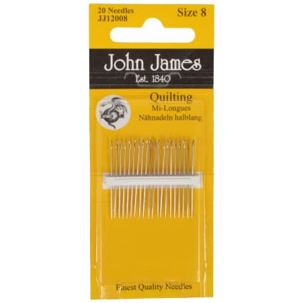 John James Quiltnålar Korta strl. 8 - 20 st.