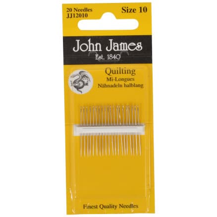 John James Quiltnålar Korta strl. 10 - 20 st.