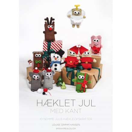 Virkad jul med kant - Bok av Louise Grimm Hansen