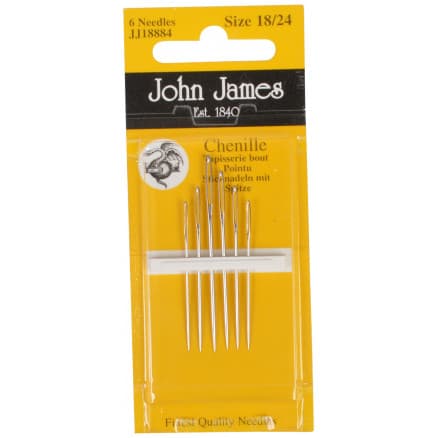 John James stramaljnålar med Spets strl. 18 /24- 6 st.