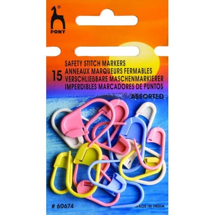 Pony Maskmarkörer Small och Large 15 st Assorterade färger färger