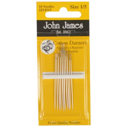 John James Stoppnålar Korta strl. 1/5 - 10 st.