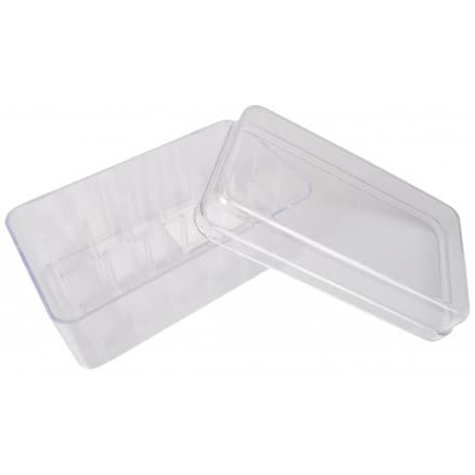 Gütermann Trådbox Transparent 13,6x6,2x7,8cm till 18 rullar