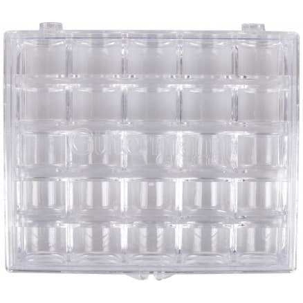 Gütermann Spolbox Transparent 12,2x10,9x2,7 till 25 spolar
