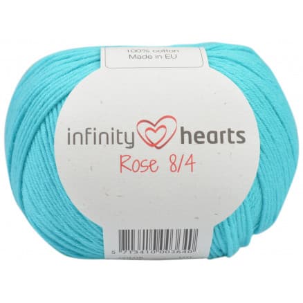Infinity Hearts Rose 8/4 Garn Unicolor 130 Sjögrön