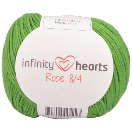 Infinity Hearts Rose 8/4 Garn Unicolor 156 Grön