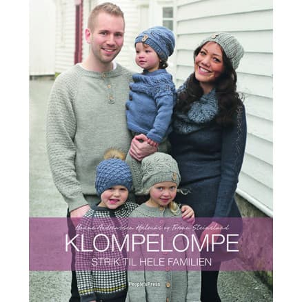 Klompelompe Stickning för hela familjen - Bok av Hanne Andreassen Hjelmås & Torunn Steinsland