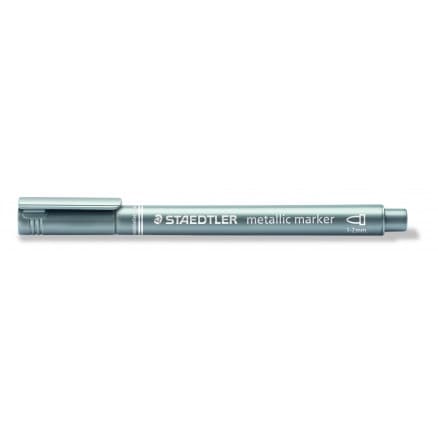 Staedtler Marker Tuschpenna Metallic Silver - 1 st.