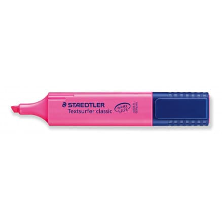 Staedtler Textsurfer Classic Ã–verstrykningspenna Rosa 1-5 mm - 1 st.