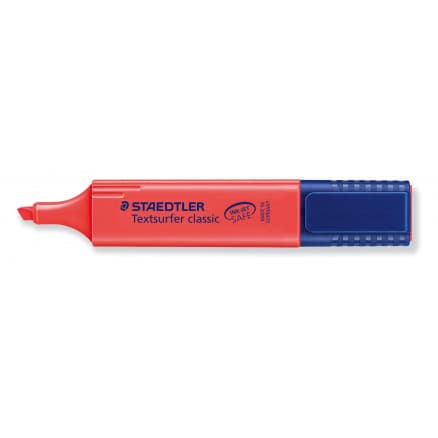 Staedtler Textsurfer Classic Ã–verstrykningspenna Röd 1-5 mm - 1 st.