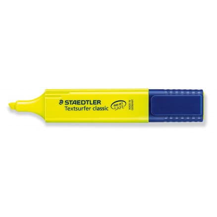 Staedtler Textsurfer Classic Ã–verstrykningspenna Gul 1-5 mm - 1 st.