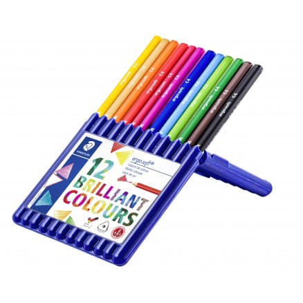 Staedtler Ergosoft färgpennor Ass. färger - 12 st.