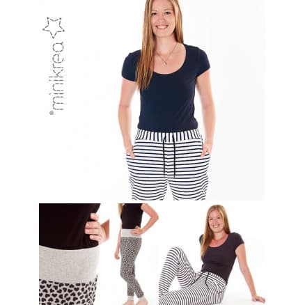 MiniKrea Snittmönster 70335 Joggingbyxor strl. 34-50