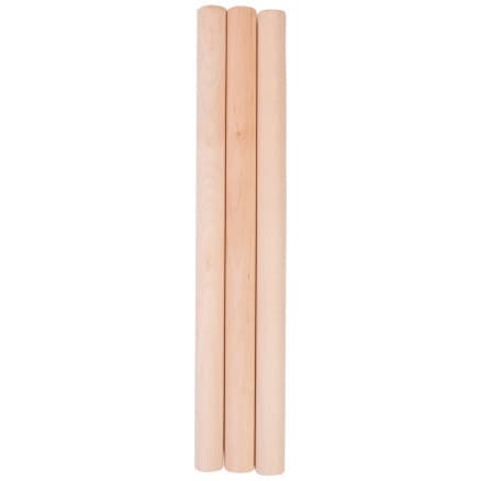 fromWOOD Rundstav Björk 16mm 25cm - 3 st.